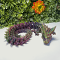 12-inch rainbow crystal dragon