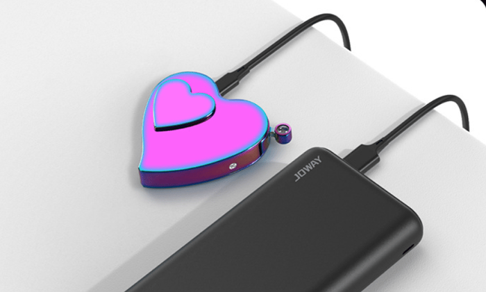 Heart-Shaped Lighter Two Modes Refillable