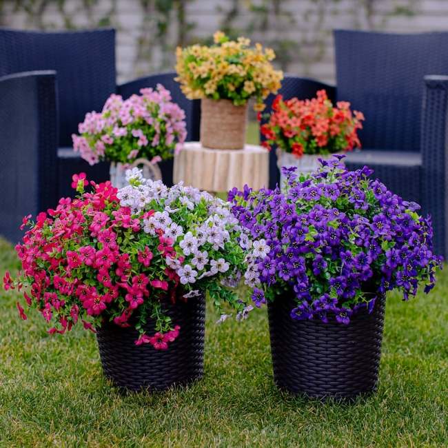 Artificial Flowers for Outdoors