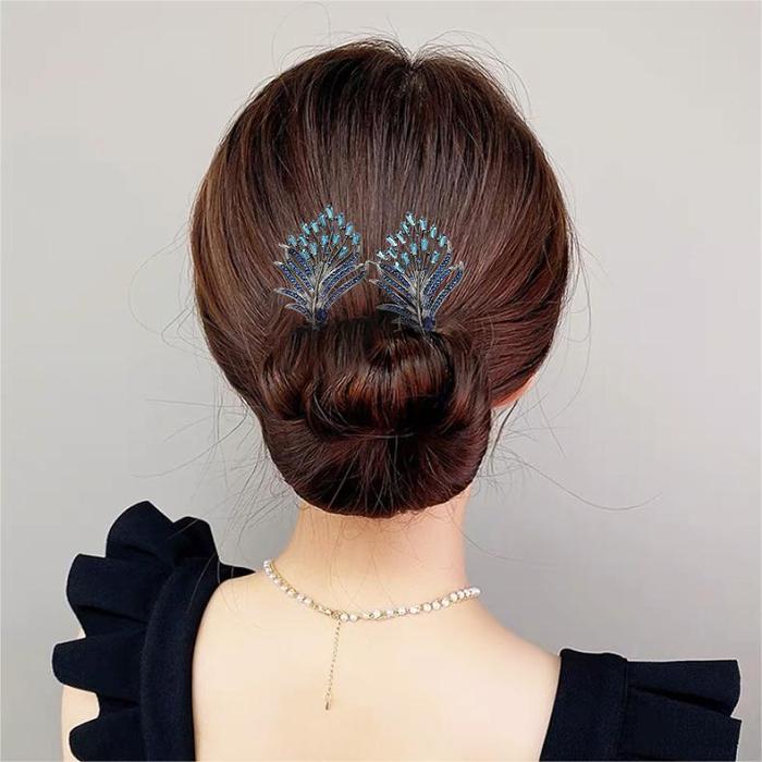 2023 Hot Sale- Rhinestone Flower Hair Clip