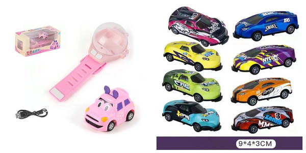 Children's Toy Car Watch Remote Control Car Mini Racing