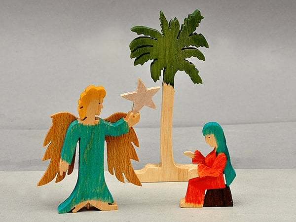 Clearance Sale 49%-The Christmas Story Unique Nativity Set Wooden Nativity Scene