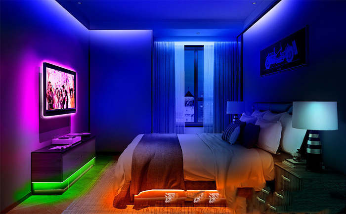 Tuya APP Control LED WIFI Smart Voice Light Strip Set