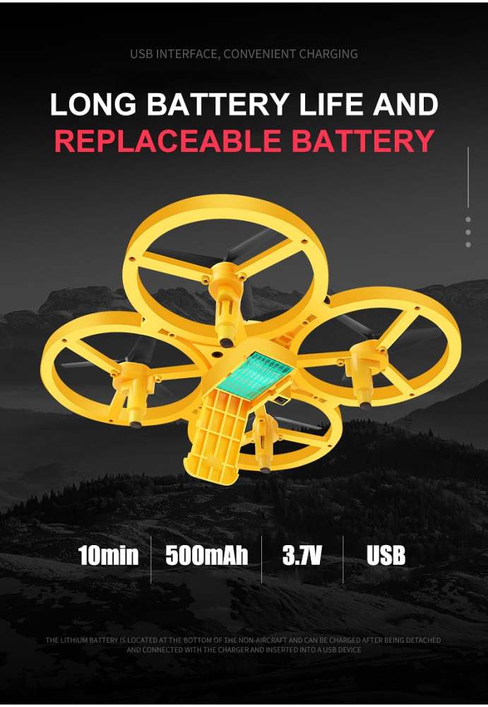 2023 New Gesture Control Drone UFO