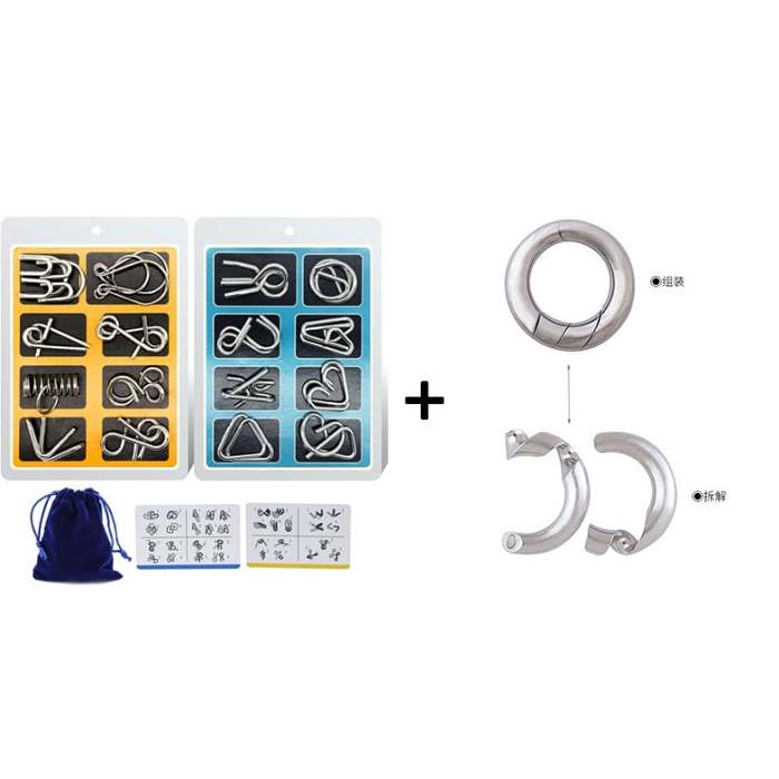 Disentanglemen Iron Link Unlock Interlock Game