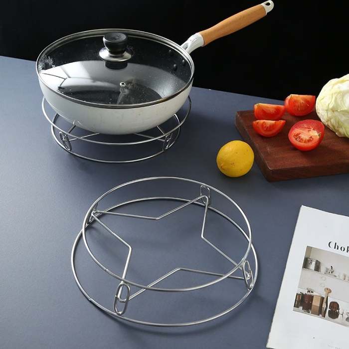 Steam Cooker Rack Instant Pot Trivet & Anti Rust Stainless Steel Pot Rack