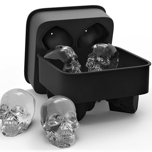 HOT SALE 3D Skull Ice Cube Mold Tray - Buy 2 Get 1 Free Now