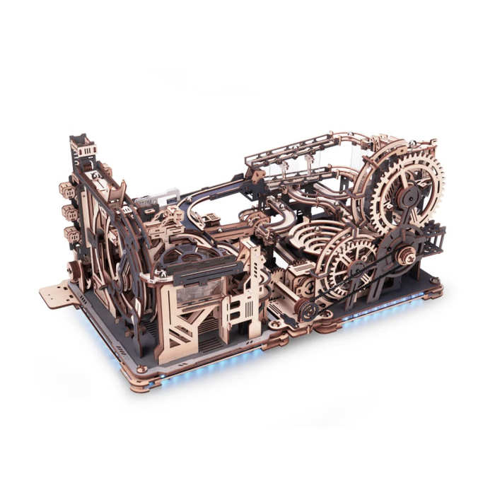 Marble Spaceport Marble Run 3d Wooden Puzzle