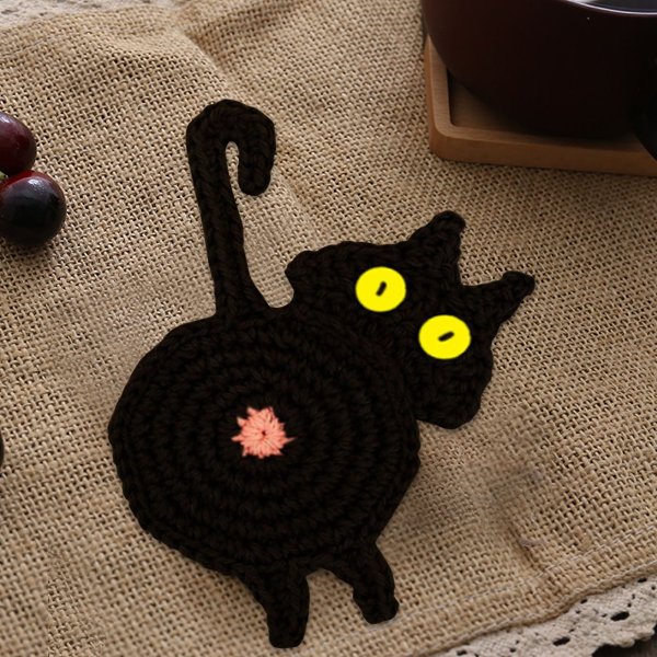 Early Christmas Sale -Cat Butt Coasters-Buy 3 Get 1 Free