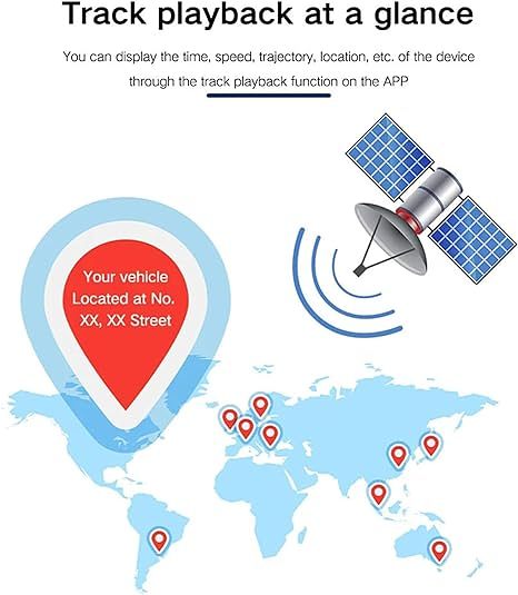 GPS Tracker Strong Magnetic Car Vehicle Tracking Anti-lost