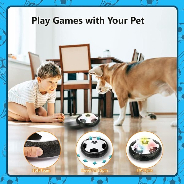 (Early Christmas Sale- SAVE 49% OFF)LED Light Hover Soccer BallBUY 2 FREE SHIPPING