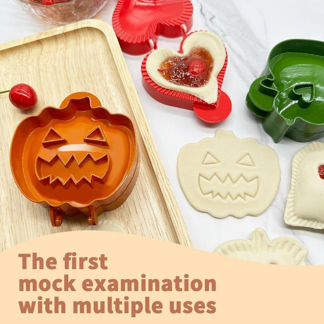 Halloween Sale - Fall Hand Pie Molds Set of 3