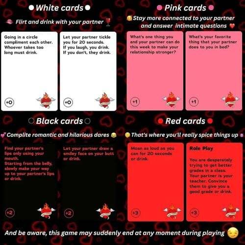 RISKY COUPLES - 150 Spicy Dares & Questions for Your Date Night