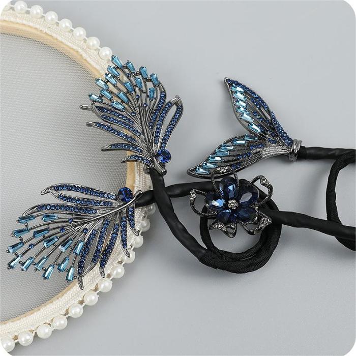 2023 Hot Sale- Rhinestone Flower Hair Clip