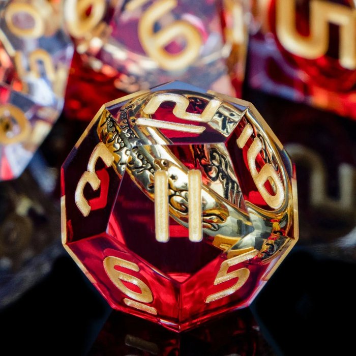 Free Shipping-Lord of the Rings Dice Set