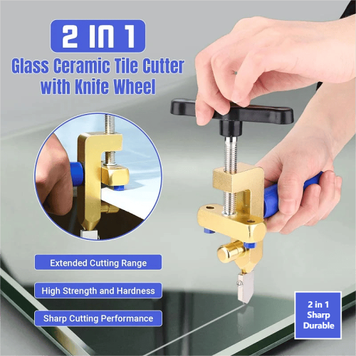 2-in-1 Ceramic & Glass Tile Cutter