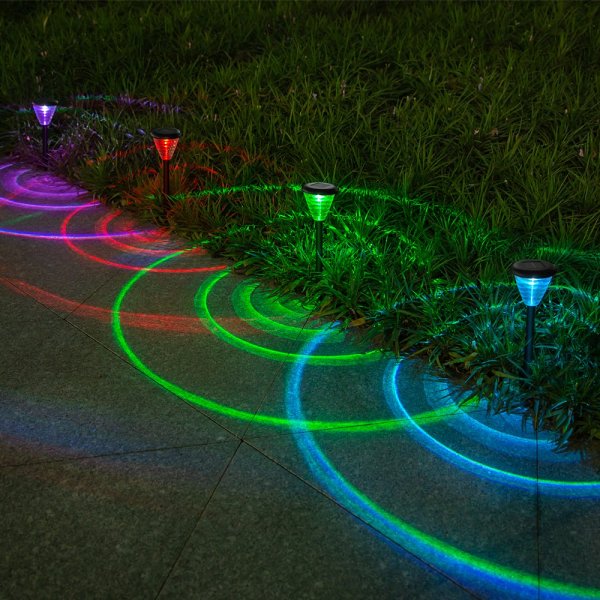 (49% OFF--Last Day Sale)--Solar Waterproof Induction Garden Landsc
