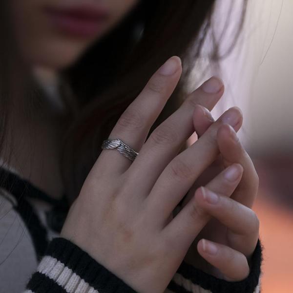 Last Day Promotion 65% OFF  Angel Wings Ring - A reminder of a