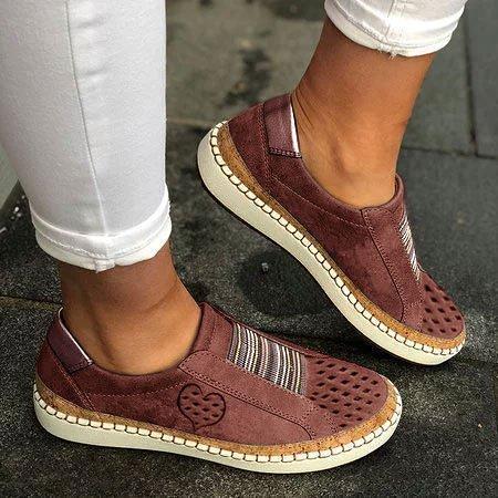 All Season Flat Heel Sneakers