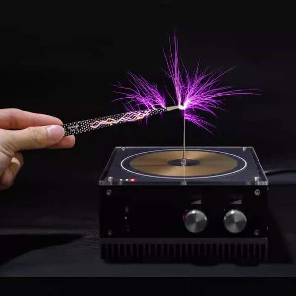 Tesla Coil Touchable lightning Bluetooth Music Audio