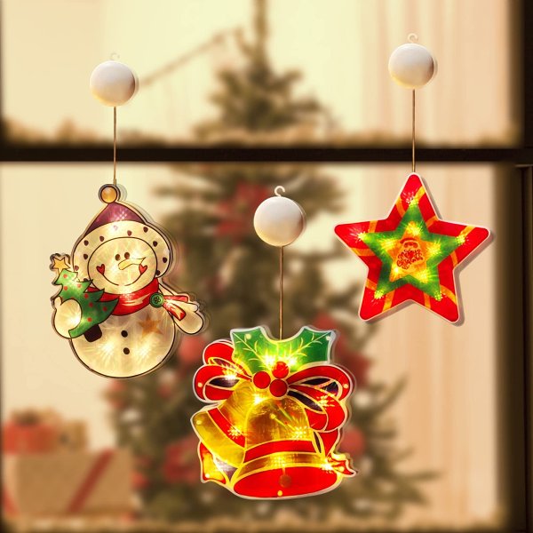 Christmas Pre-sale ONLY $9.99Christmas Window Hanging Lights