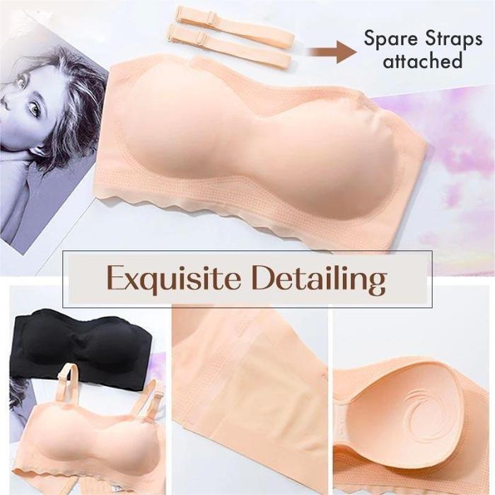 Summer Sale - Plus size Sexy Strapless Invisible Push Up Bra