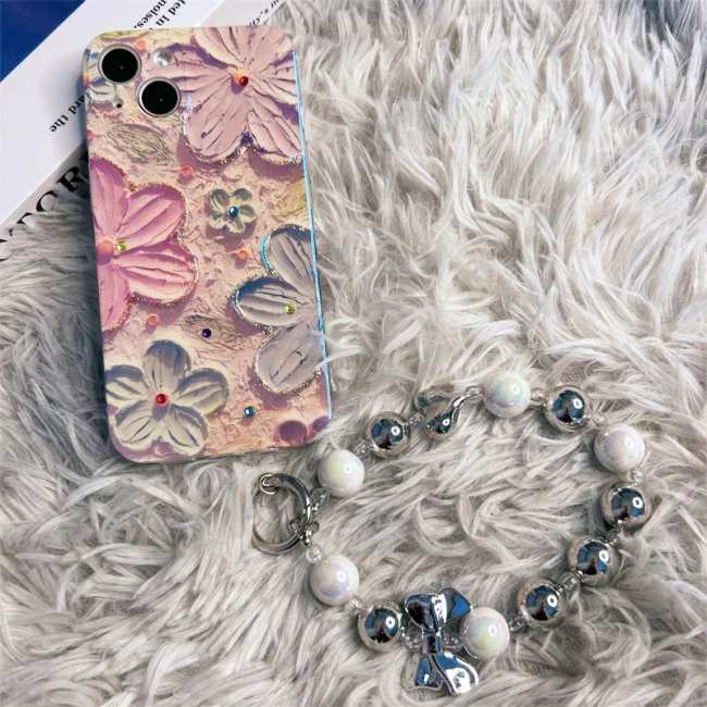 Vintage Oil Painting Flower iPhone Case