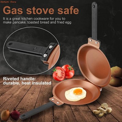 HOT SALE 49% OFF-DOUBLE SIDED NON-STICK FRYING PAN