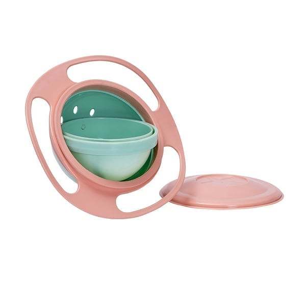 360° Rotate Spill-Proof Bowl
