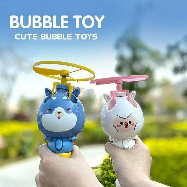 Early Summer Sale -48% OFF)Bamboo Dragonfly Bubble Machine Discovery Toys-BUY 2 FREE SHIPPING