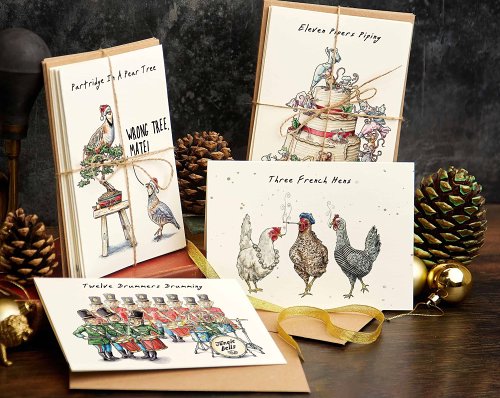 Early Christmas Sale-Twelve Days Of Christmas Card Set