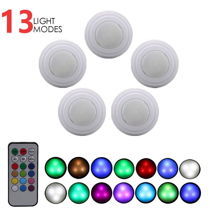Wireless Remote Control 13 Color Ambiance Light