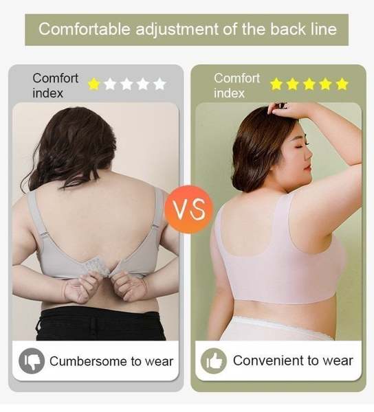 Fashion Deep Cup BraSummer sexy Push Up Wireless Bras (Size runs the same as regular bras)