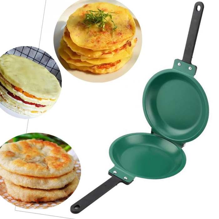 49% OFF-DOUBLE SIDED NON-STICK FRYING PAN