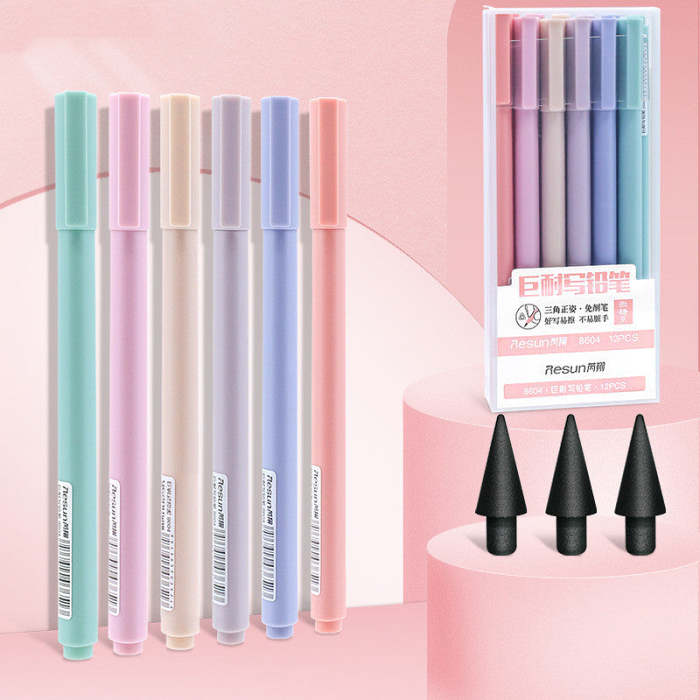 No Need To Sharpen Student Drawing Pencils