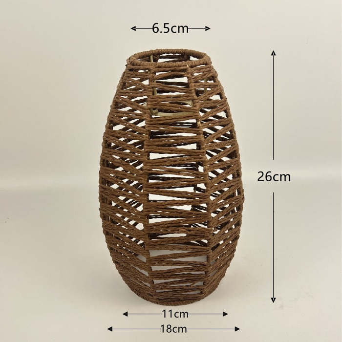 Creative Paper String Woven Lamps