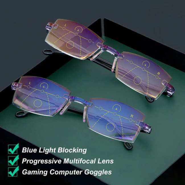 SALE 49% OFFSapphire High Hardness Anti-blue Progressive Far And Near Dual-Use Reading Glasses