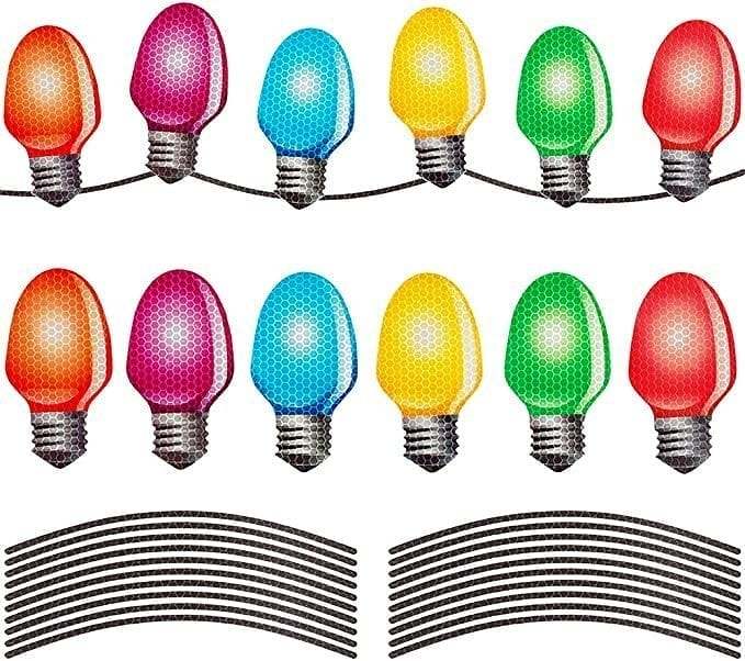 TODAY 48% OFF - Magnet Reflective Light Bulb Decorations