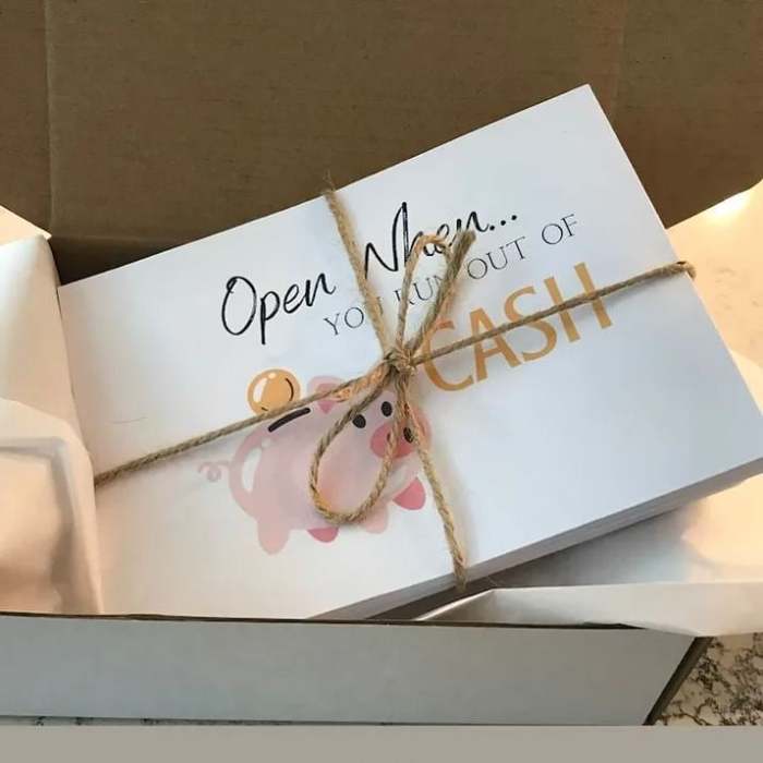 OPEN WHEN ENVELOPES