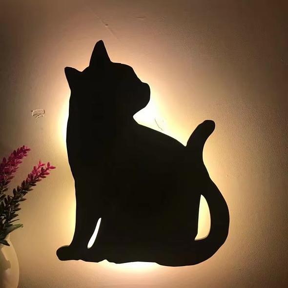 [Last day flash sale60% OFF] Cat Night Light - LED Sound Control B