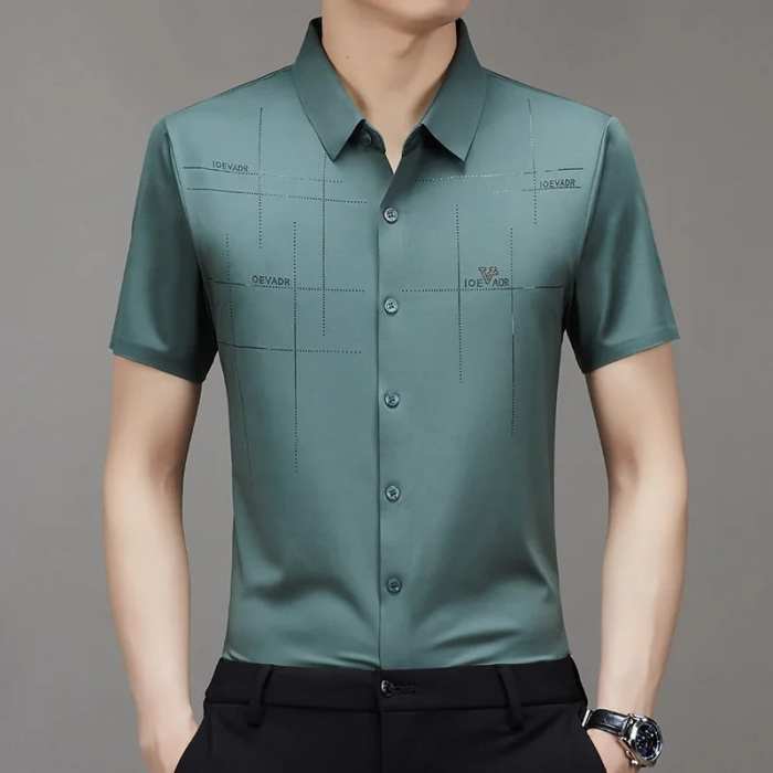 MEN'S ICE SILK BUSINESS SHIRT