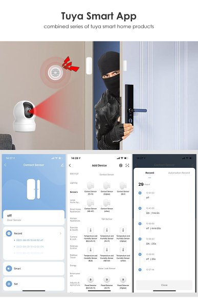 Hot Sale   Intelligent WIFI Door And Window Sensor