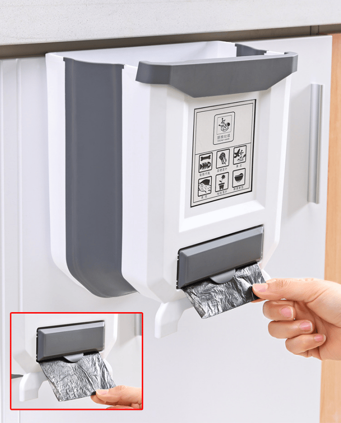 Buy more save more Kitchen hanging foldable bin