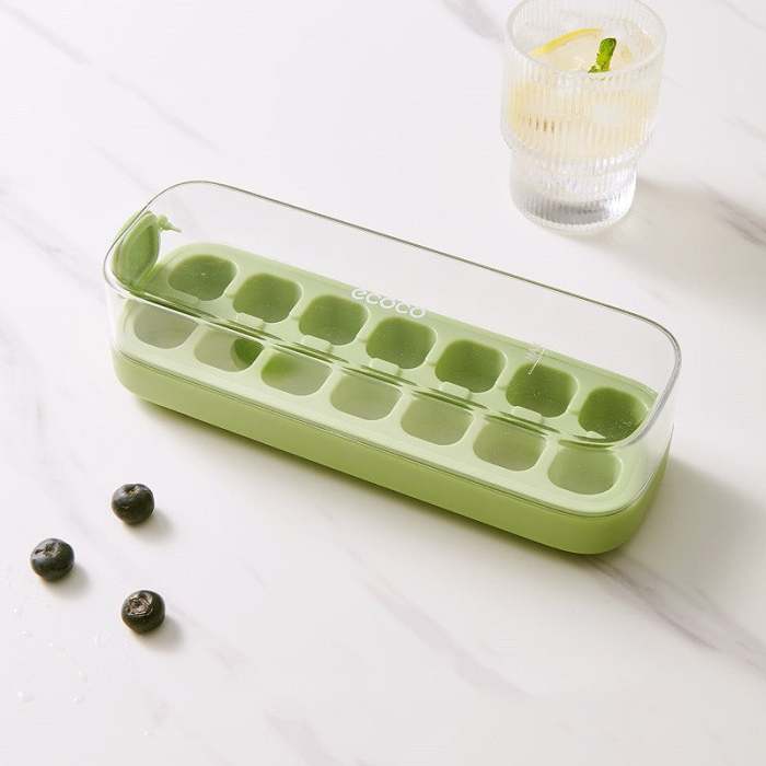 Press-Type Silicone Ice Cube Trays