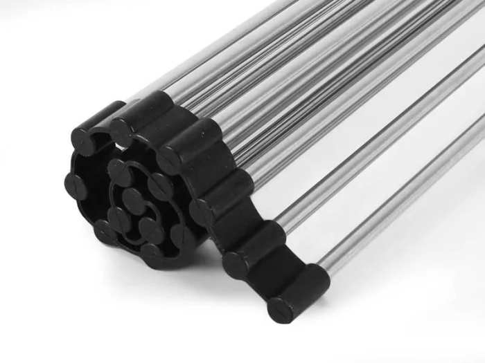 (Hot Sale- SAVE 49% OFF) Portable Stainless Steel Rolling Rack (BUY 2 GET FREE SHIPPING)