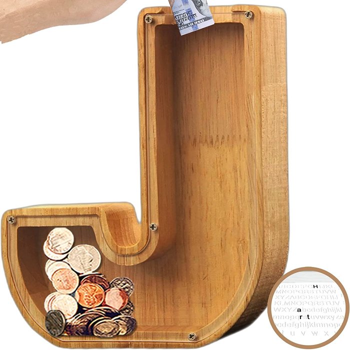 BUY MORE SAVE MORE - Piggy Bank-Wood Gift For Kids