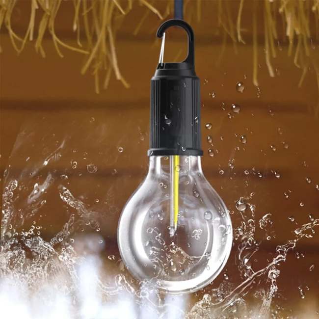 Buy 2 Get 1 FreeNew Outdoor Camping Hanging Type-C Charging Retro Bulb Light