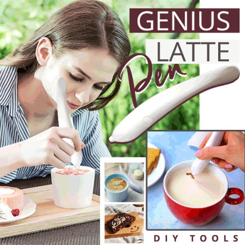 Last Day 49% OFF-Coffee Carving Pens Genius-latte-pen