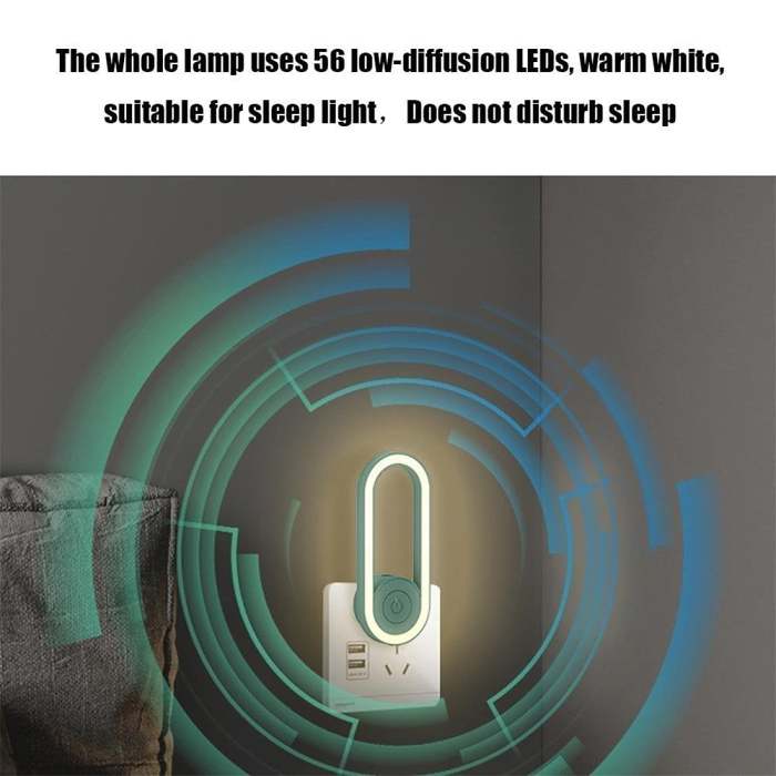 Summer Hot Selling | 49% OFFFrequency Conversion Ultrasonic Mosquito Killer with LED Sleeping Light