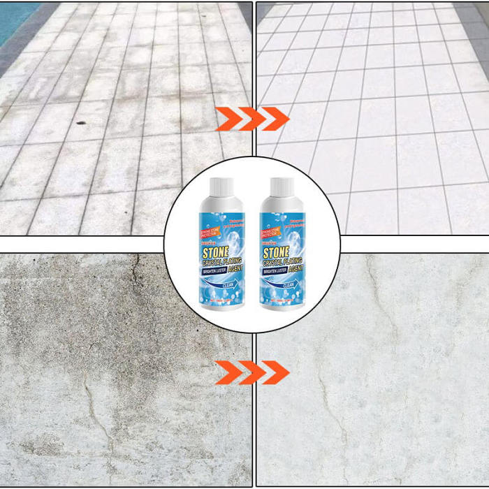 Stone Stain Remover Cleaner (effective removal of oxidation, rust and stains)